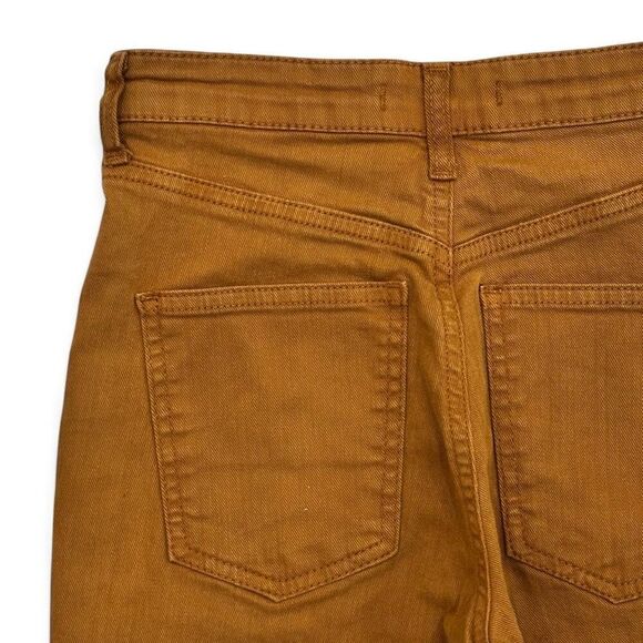 Free People We The Free Studded Boot Cut Jeans 24 X 32 Brown Boho Rockstar - Picture 5 of 9